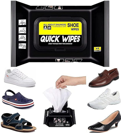 Sneaker & Shoe Cleaner Wipes (1 Pack of 80)